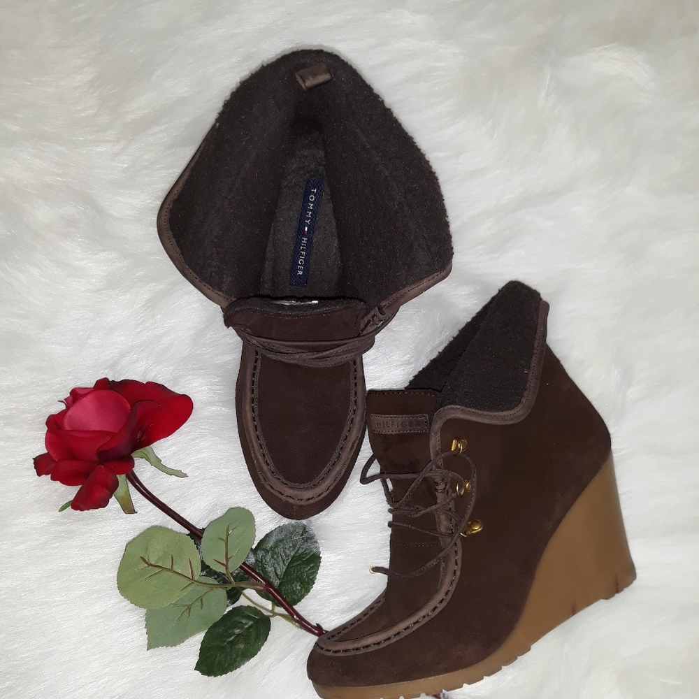 Tommy Hilfiger Zaria Wedge Boots